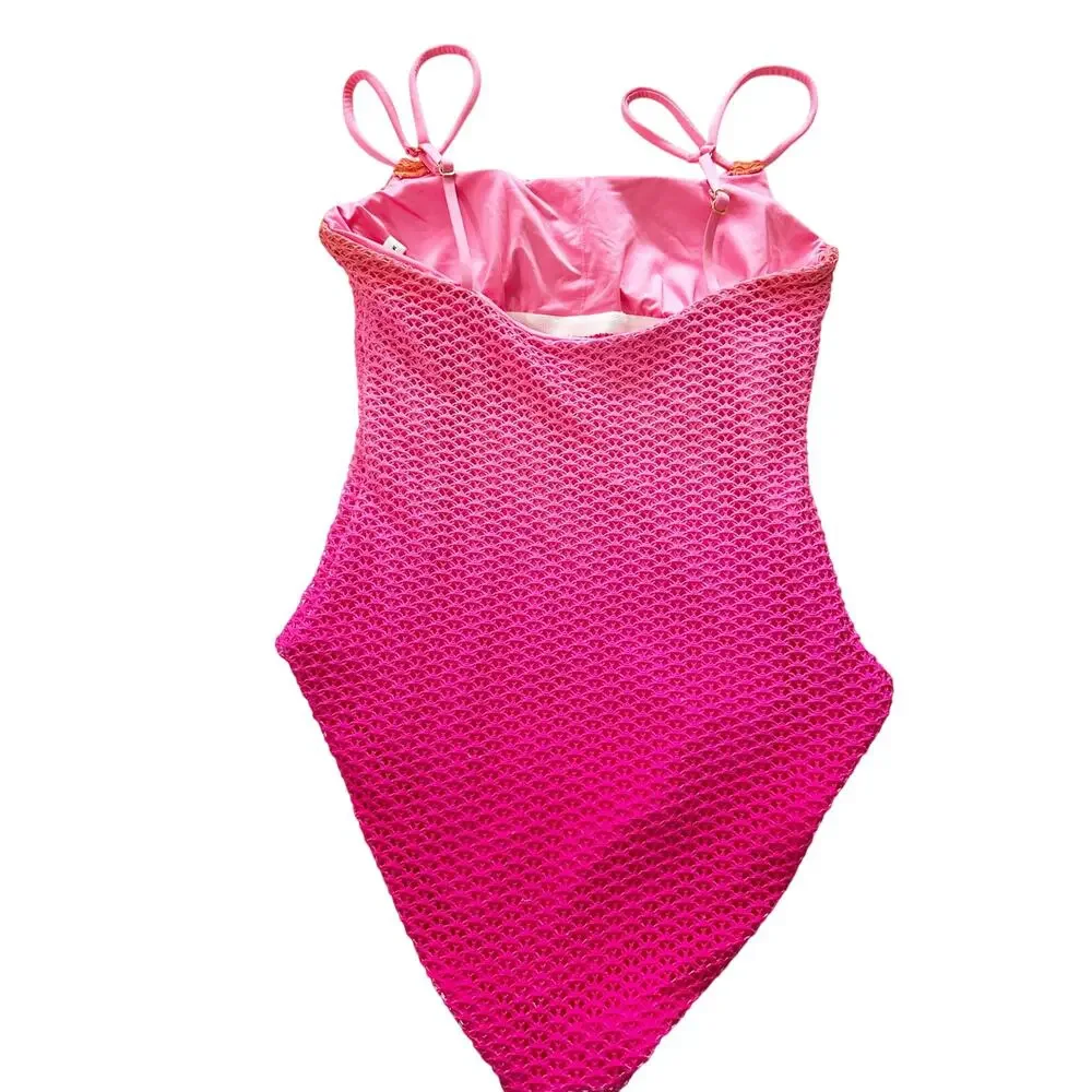 Trina Turk Women's Sun Opal One-Piece Swimsuit Size 8‎